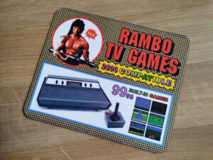 Retro podložka pod myš TVGAMES