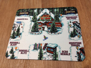 Retro podložka pod myš SKi!
