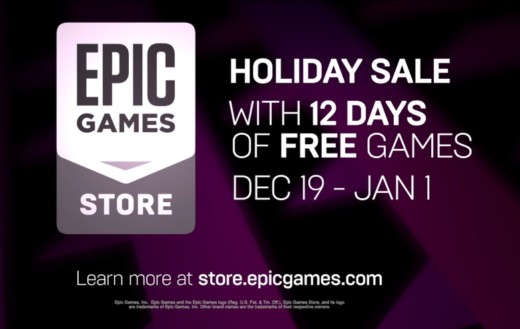 Vánoční dárky na Epic Game Store