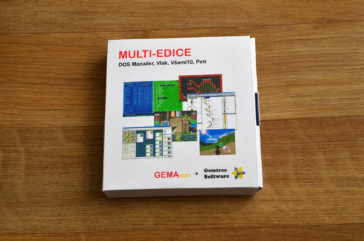Krabice: MULTI-EDICE Gema Soft / Gemtree – DOSMAN, Vlak, Petr a jiné