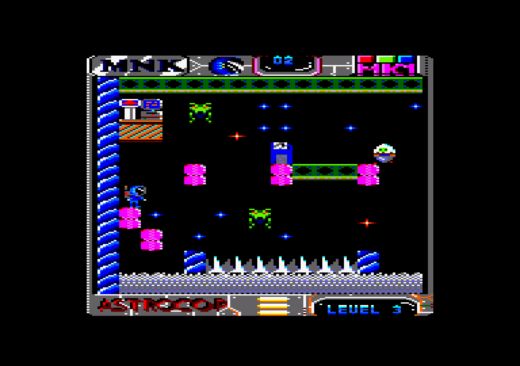 AstroCop, novinka pro Amstrad CPC