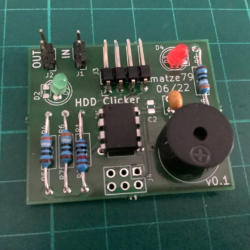 HDD Clicker, simulátor zvuků harddisku