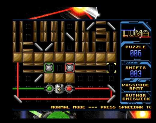 Luma, logická novinka pro Amigu