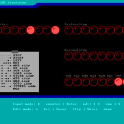 Toy CPU, nová vzdělávací „hra“ pro DOS