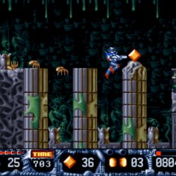 Turrican II AGA – remake PC verze na Amigu