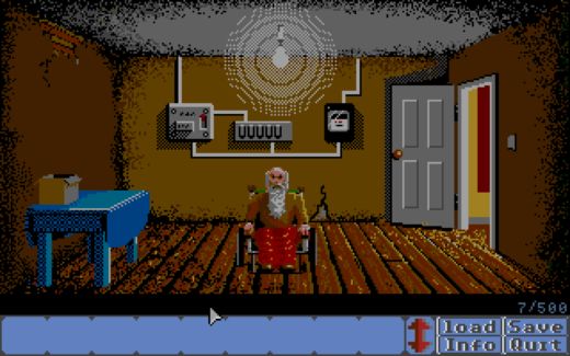 Grandad and The Quest for The Holey Vest, remake z Atari ST pro PC