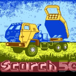 Scorch, klon Scorched Earth pro Atari 800