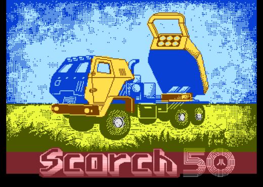 Scorch, klon Scorched Earth pro Atari 800