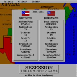 Sezession, ztracená hra pro DOS opět dostupná
