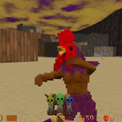 Vyšlo demo retro FPS Calcium Contract