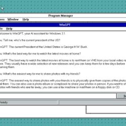 WinGPT – ChatGPT klient pro Windows 3.11 a funkční TLS/SSL k tomu
