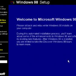 Windows 98 QuickInstall, instalace Win98 rychle a pohodlně