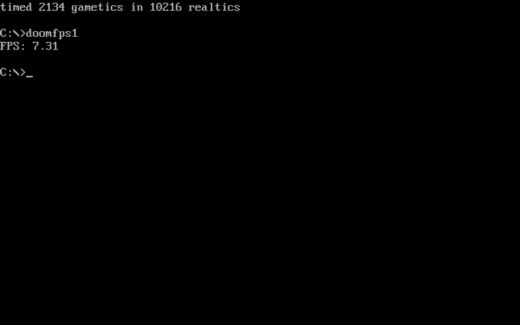 DoomFPS, revoluce v benchmarkování pod DOSem