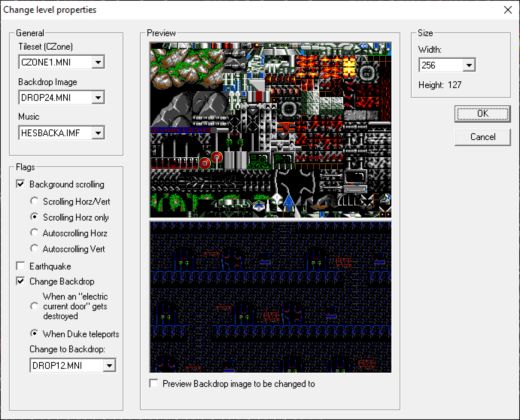 Duke2Edit, staronový editor levelů pro Duke Nukem II