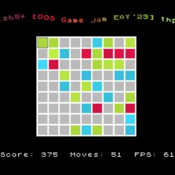 Vanish5+, puzzle novinka pro DOS