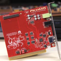 PicoGUS, Gravis-kompatibilní ISA zvukovka, kterou pohání Raspberry Pi Pico