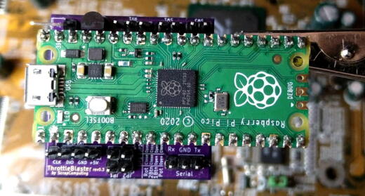 ThrottleBlaster, hardwarový zpomalovač rychlých PC