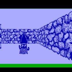 Zahrajte si Lair of Squid, hru z HP200LX – přímo v prohlížeči