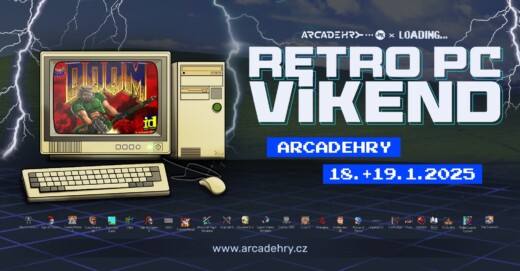 18.1. se v muzeu Arcade Hry koná Retro PC víkend