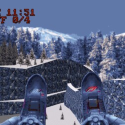 Skilander, simulátor lyžování postavený na enginu BUILD