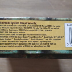 Krabice Daggerfall, štastné shledání CD s kartónem