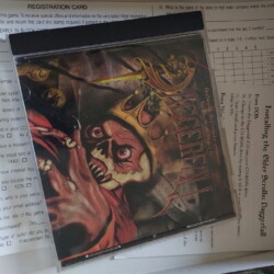 Krabice Daggerfall, štastné shledání CD s kartónem