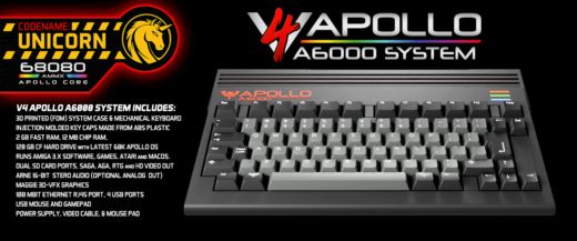 Apollo A6000, nová 68k Amiga na cestě