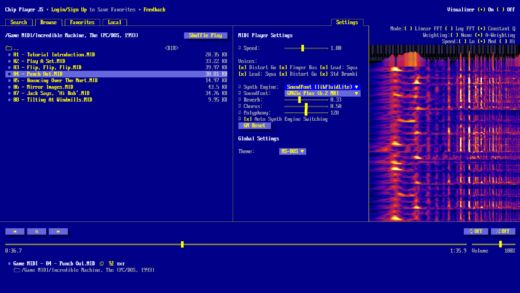 K poslechu a tanci – chiptune.app