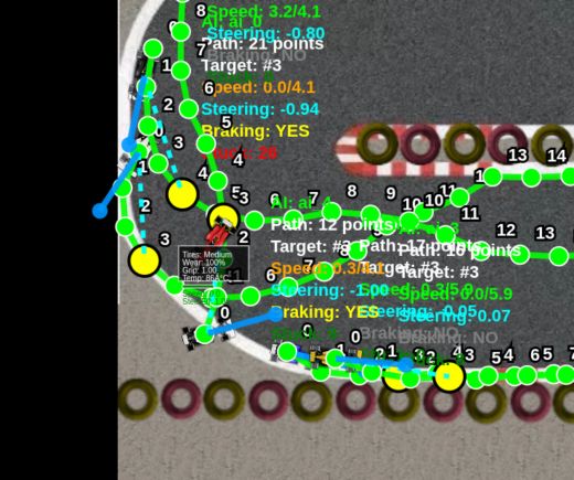 Vývoj her: Laborování se závodní AI