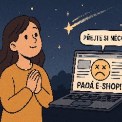 Přejte si něco, padá e-shop!