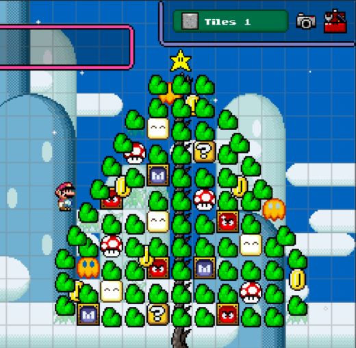 Vánoční výzva: nakresli stromeček v herním editoru (a vyhraj podložku)