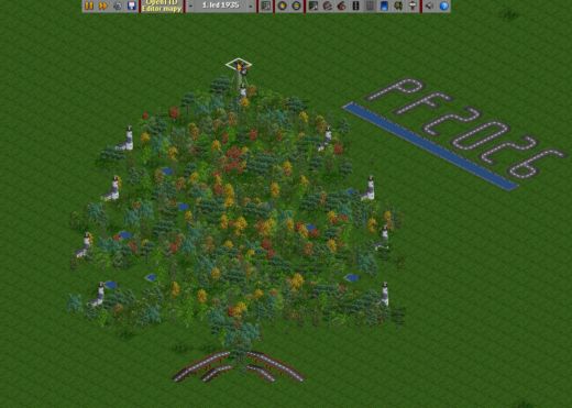 Vánoční výzva: nakresli stromeček v herním editoru (a vyhraj podložku)