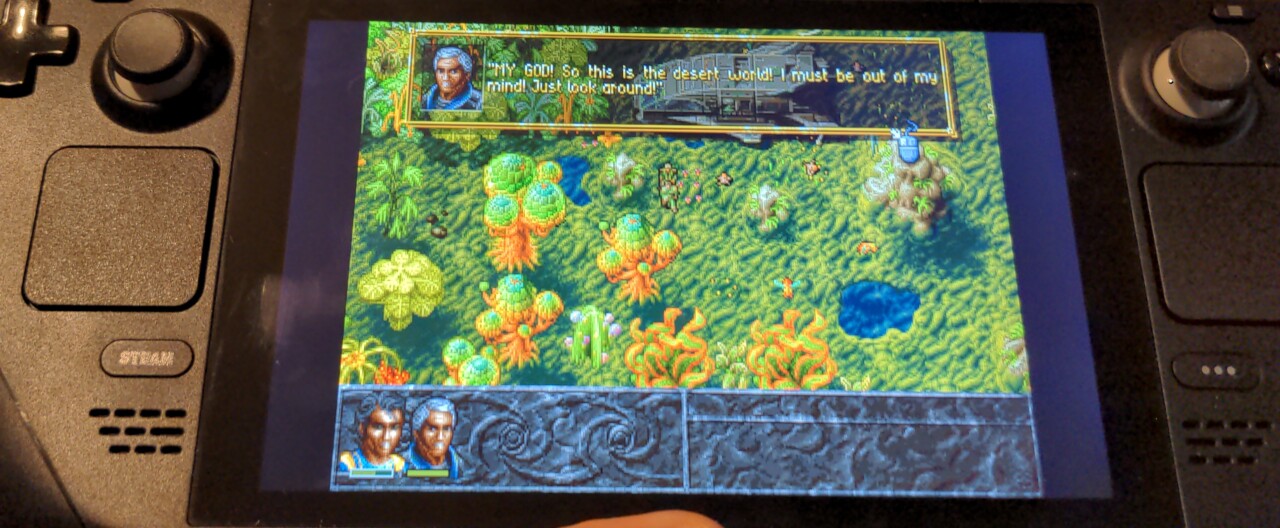 Hraní (nejen) starých her na Steam Decku