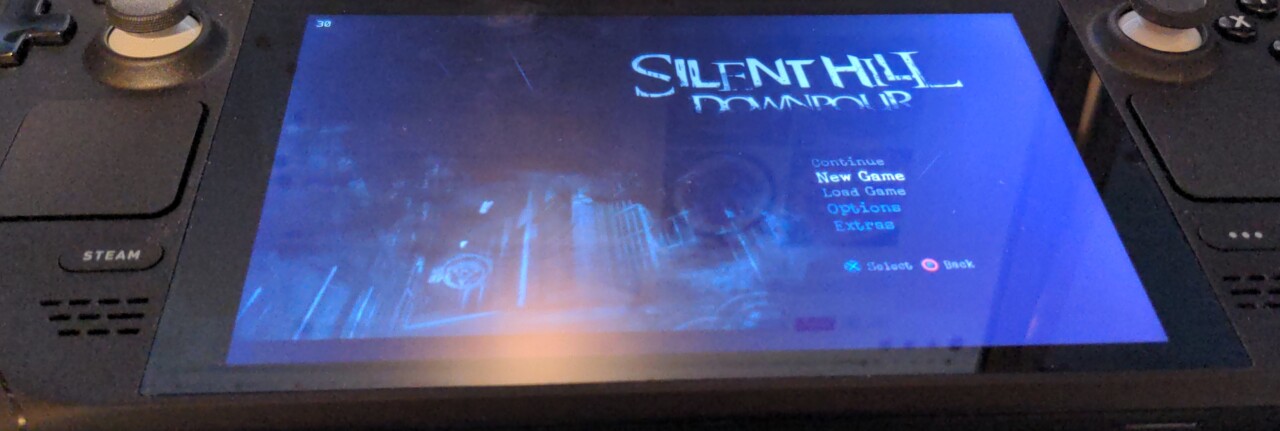 Hraní (nejen) starých her na Steam Decku