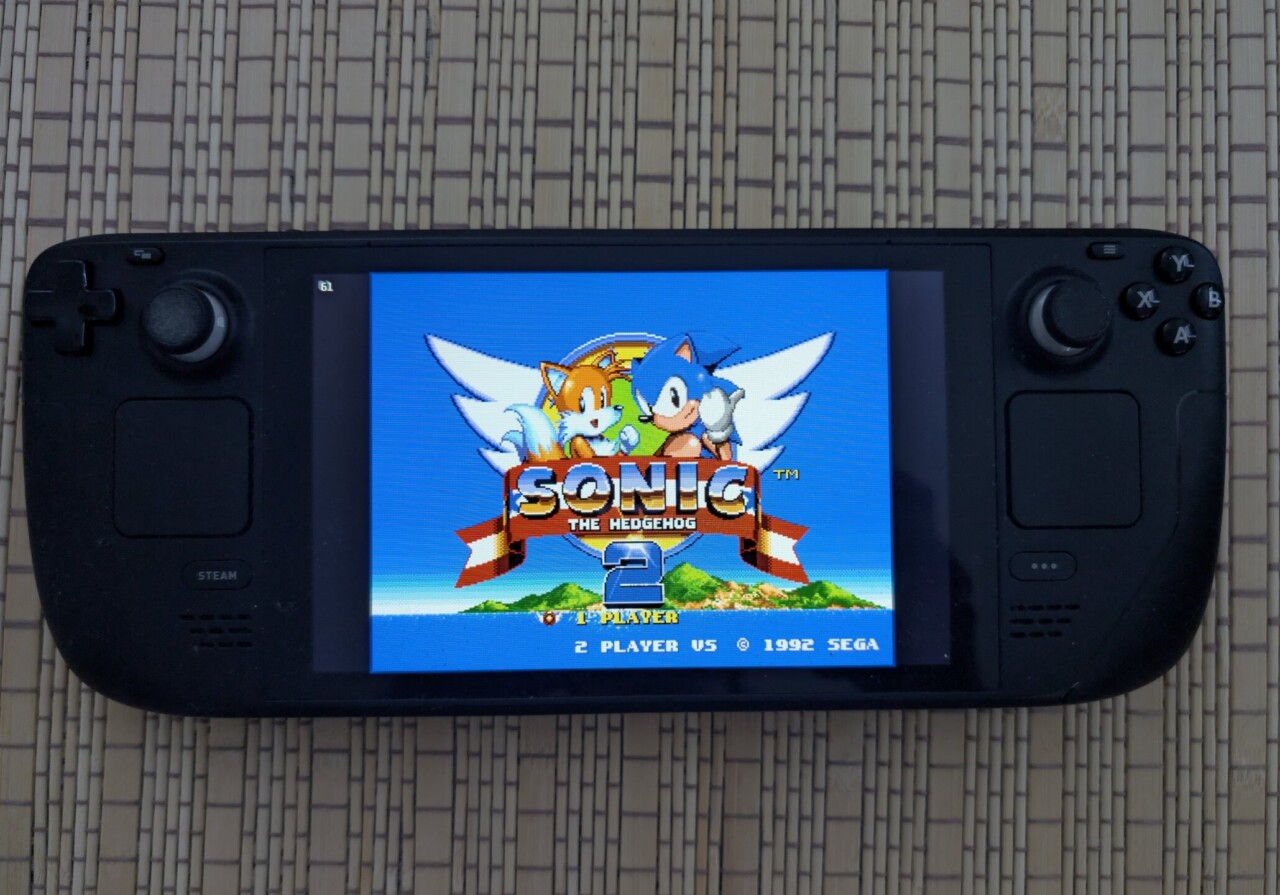 Hraní (nejen) starých her na Steam Decku