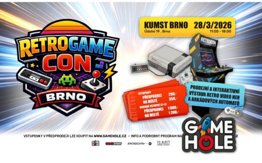 V sobotu 28. března se koná Retrogame Con Brno