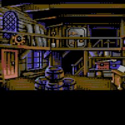 Jak by asi vypadal Monkey Island pro Commodore 64?