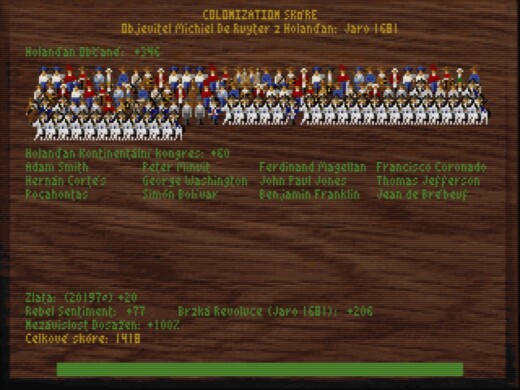 Sid Meier’s Colonization: Přes oceán za lepším životem aneb nezávislost není zadarmo!