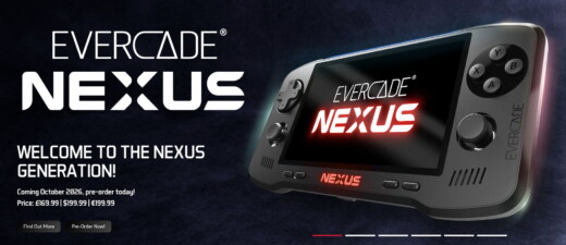 EVERCADE: NEXUS, nová handheld konzole