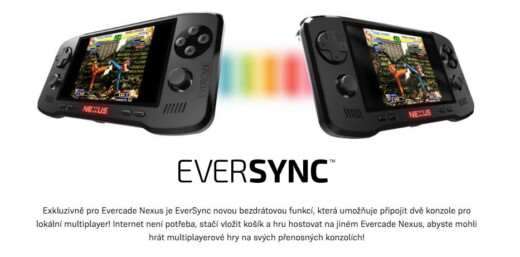 EVERCADE: NEXUS, nová handheld konzole