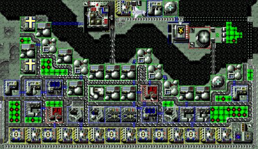 Moonbase / Lunar Commander, SimCity pokryté měsíčním prachem