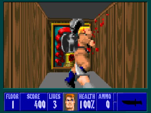 Wolfenmaus, WASD ovládání pro Wolfenstein 3D díky zapomenuté podpoře pro VR helmy
