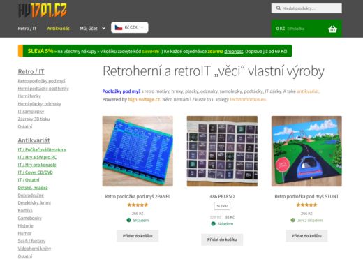 Zpráva o stavu maloobchodním XXII – čistá nula!