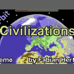 8-bit Civilizations – zahrajte si demo Civilizace pro Commodore 64