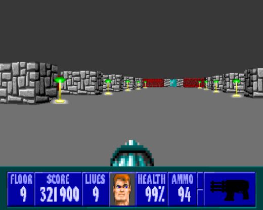 Wolfenstein 3D – Agent Blazkowicz kosí nácky