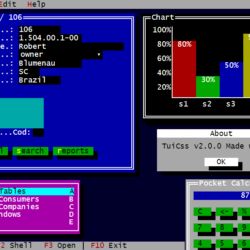 TuiCss, GUI webových aplikací v DOSovém stylu