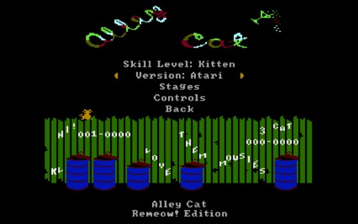 Alley Cat Remeow Edition, předělávka CGA klasiky