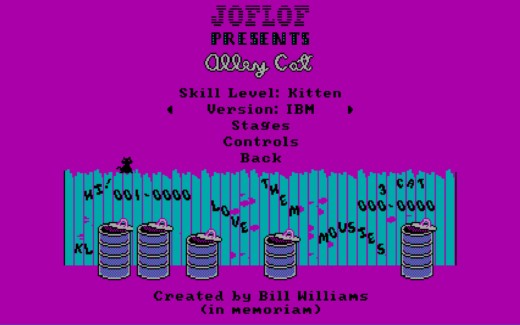 Alley Cat Remeow Edition, předělávka CGA klasiky