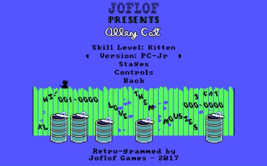 Alley Cat Remeow Edition, předělávka CGA klasiky
