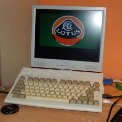 Amiga 600 – turbokarta a scandoubler jsou doma